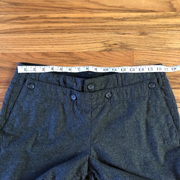 FWK Engineered Garments Marine Pant sailor straight wide leg trousers grey large - Picture 9 of 16